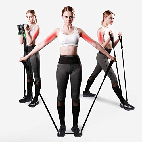 Entrenadores Abdominales, 4 en 1 AB Plegable Juego de Rodillos de Rueda Cuerda elástica Juego de Cuerdas para Saltar Equipos de Fitness Hombres Mujeres Entrenador Entrenadores Abdominales, 4 en 1 AB Plegable Juego de Rodillos de Rueda Cuerda elástica Juego de Cuerdas para Saltar Equipos de Fitness Hombres Mujeres Entrenador