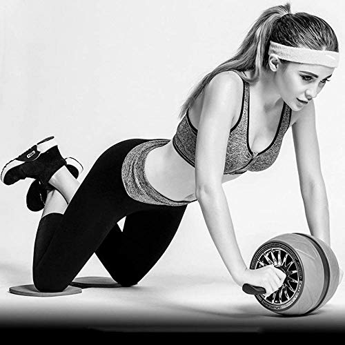 Entrenadores abdominales Ab Roller Ab Wheel Ab Roller Wheel Abdominal Muscle Wheel Abdomen Roller Rebote automático Dispositivo abdominal Silent Belly Wheel Abdominal Trainers-Los 39 * 16 * 23cm_Negro Entrenadores abdominales Ab Roller Ab Wheel Ab Roller Wheel Abdominal Muscle Wheel Abdomen Roller Rebote automático Dispositivo abdominal Silent Belly Wheel Abdominal Trainers-Los 39 * 16 * 23cm_Negro