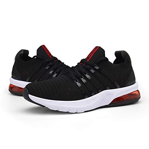 Entrenadores de Entrenadores de Gimnasio Fitness Deportes Zapatos de Aire Ligero Carretera Zapatillas Transpirables Deportivas Casual Absorción de Choque, color, talla 44 EU