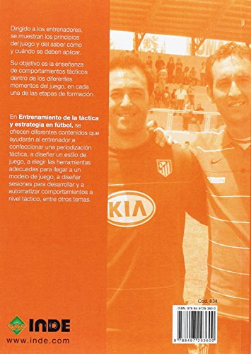 ENTRENAMIENTO DE LA TÁCTICA Y ESTRATEGIA EN EL …: Materiales adecuados para la Formación de Técnicos Deportivos en Fútbol (DEPORTES) ENTRENAMIENTO DE LA TÁCTICA Y ESTRATEGIA EN EL …: Materiales adecuados para la Formación de Técnicos Deportivos en Fútbol (DEPORTES)