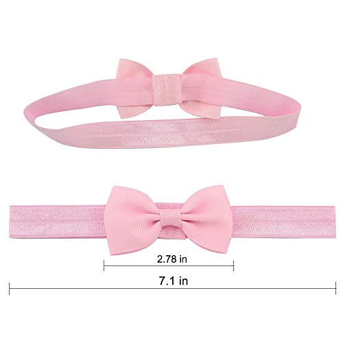 Enuo 20 Piezas Bebé niñas Bowknot Bebé Venda De Pelo De Arco Para Niñas Banda Para La Cabeza Color Sólido Diadema Elástica Turbante Enuo 20 Piezas Bebé niñas Bowknot Bebé Venda De Pelo De Arco Para Niñas Banda Para La Cabeza Color Sólido Diadema Elástica Turbante
