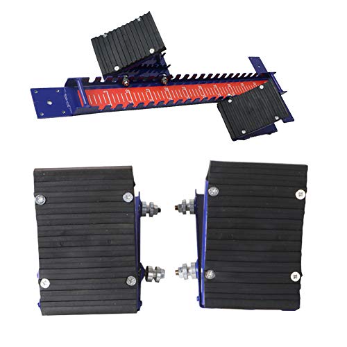 EnweNge Scholastic Pista Starting Block, Tacos De Salida áNgulos De Pedal Inicio RáPido De Pedal Ancho Ajustable, Adecuado para Atletas