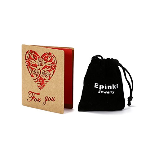 Epinki Acero Inoxidable Llavero Grabado The Love Between A Mother & Daughter Is Forever Plata Llavero Estilo A Epinki Acero Inoxidable Llavero Grabado The Love Between A Mother & Daughter Is Forever Plata Llavero Estilo A