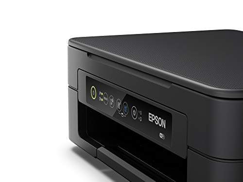 Epson XP-2100 Expression Premium - Impresora Multifunción 3 en 1 (Impresora, Escáner, Fotocopiadora, Wi-Fi, Cartuchos Individuales, 4 Colores, A4), color Negro