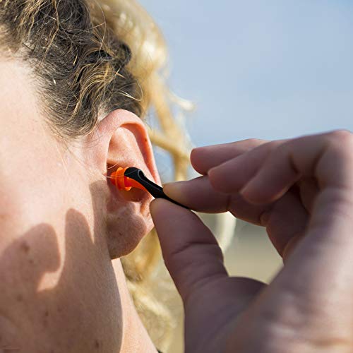 EQ | Surf Ear Plugs Tapones para los oídos - Cera 100% vegetal - Surf, Natación y Deportes Acuáticos - Permite la Audición y el Equilibrio - 100% Silicone Impermeable