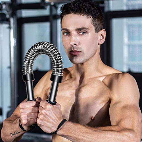 Equipo De Entrenamiento De Músculos De Pecho Y Brazo En Casa Ejercitador De Pecho para Hombres Expansor De Pecho Casero Equipo De Fitness para (Color : Blanco, Size : 40kg)