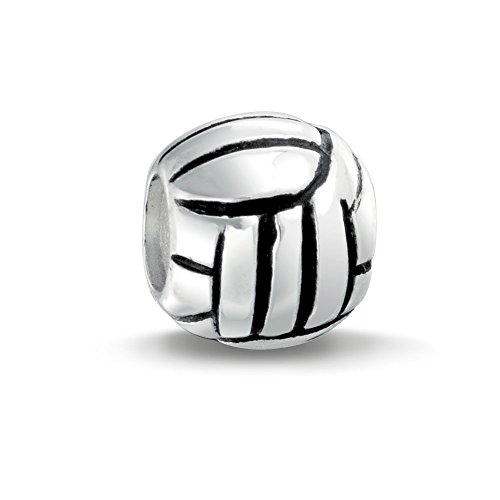 Equipo De Voleibol Deportes De Pelota De Playa Albalorio Mujer Adolescente Plata Esterlina Oxidada De Pulsera Europea Equipo De Voleibol Deportes De Pelota De Playa Albalorio Mujer Adolescente Plata Esterlina Oxidada De Pulsera Europea