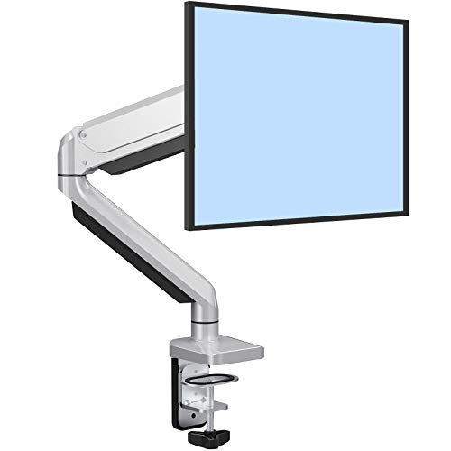 ErGear Soporte para Monitor LCD/LED 13 "-32" Pulgadas Resorte de Gas Ajustable Tecnología Diseño Ergonómico Soporte Monitor Elevador Altura Ajustable Giro de 360° Rotación de 180° VESA 75x75/100x100mm