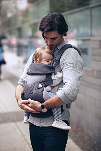 Ergobaby BC360PBLKGRY Mochila Portabebé Ergonómica Verano Transpirable 360 Cool Air Mesh Gris (Carbon), Talla única Ergobaby BC360PBLKGRY Mochila Portabebé Ergonómica Verano Transpirable 360 Cool Air Mesh Gris (Carbon), Talla única