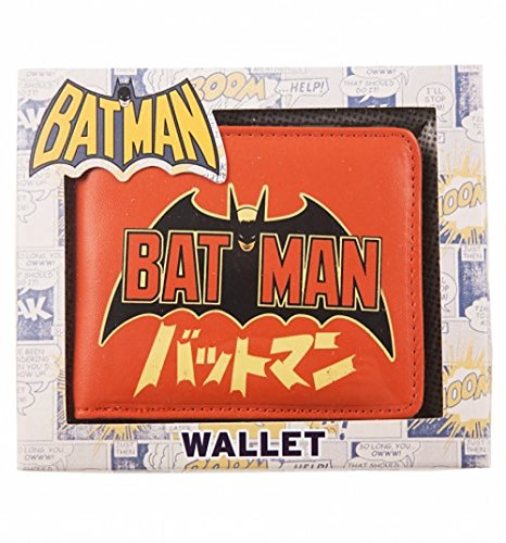 Erik WALBBM04 Cartera DC Comics Batman, Multicolor, única