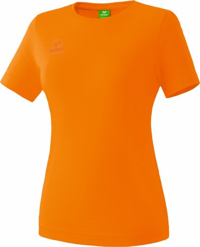 Erima - Casual Basics T-Shirt Camiseta Deportivas para Mujer, Naranja, 48 Erima - Casual Basics T-Shirt Camiseta Deportivas para Mujer, Naranja, 48