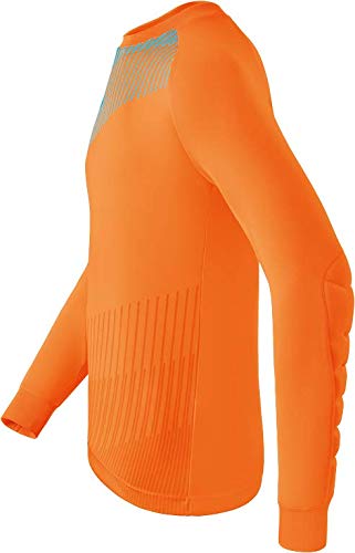 Erima GmbH Pro Maillot de Portero, Unisex niños, Naranja (Neón) / Azul (Curacao), 152