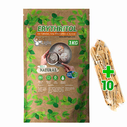 Eritritol 1Kg 100% Natural Edulcorante Cero Calorias DulciLight. Ideal para Reposteria, y Dietas. DulciLight el Sabor Natural del Azúcar. Eritritol 1Kg 100% Natural Edulcorante Cero Calorias DulciLight. Ideal para Reposteria, y Dietas. DulciLight el Sabor Natural del Azúcar.
