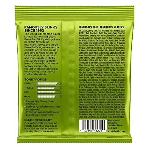 Ernie Ball 3221 - Juego de cuerdas para guitarras eléctricas Ernie Ball 3221 - Juego de cuerdas para guitarras eléctricas