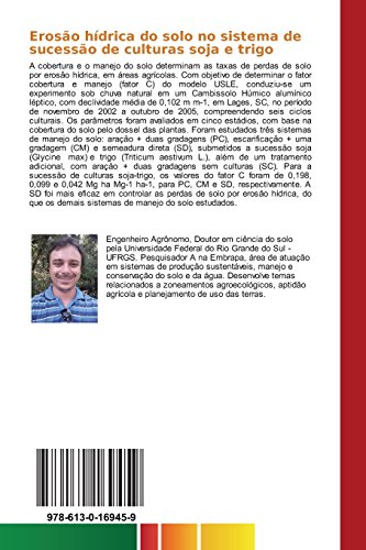 Erosão hídrica do solo no sistema de sucessão de culturas soja e trigo Erosão hídrica do solo no sistema de sucessão de culturas soja e trigo