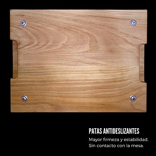 Erreke - Tabla de Cortar, Madera de Haya, 40x30x3 cm, Antideslizante, Segura y Solida. Tabla de Cocina para Servir o Picar. Erreke - Tabla de Cortar, Madera de Haya, 40x30x3 cm, Antideslizante, Segura y Solida. Tabla de Cocina para Servir o Picar.