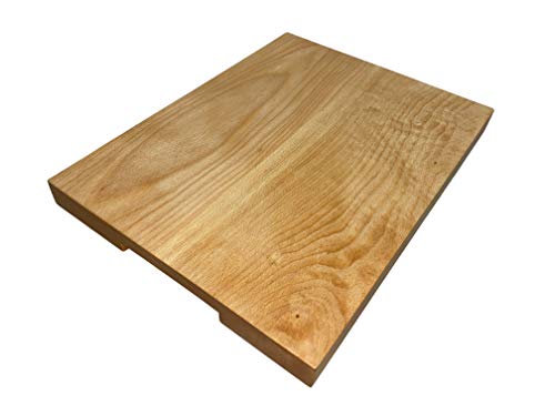 Erreke - Tabla de Cortar, Madera de Haya, 40x30x3 cm, Antideslizante, Segura y Solida. Tabla de Cocina para Servir o Picar.