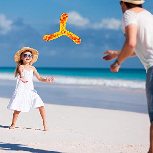 ershixiong Boomerang Juguete de captura rápida Boomerangs volando juguetes para niños actividades al aire libre Junior Boomarang Volar Deportes Juguete