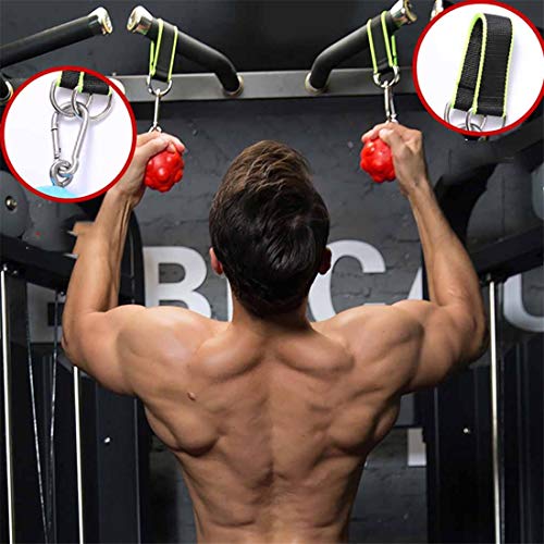 Escalada Pull Up Power Ball, Entrenador de Agarre Duradero y Antideslizante Bolas de Mano para búlder, dominadas, Pesas Rusas, Entrenamiento de Agarre de pellizco