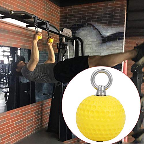 Escalada Pull Up Power Ball Grips de sujeción Escalada Sólida Entrenamiento Bola de bala Bola de bomba para correas para dedo, antebrazo, bíceps, músculos de la espalda, Pull Up Brazo de entrenamiento