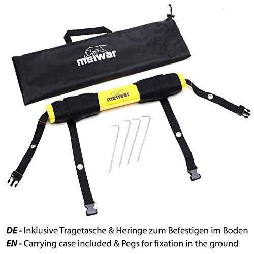 Escalera de coordinación de 6m con bolsa y clavijas | Escalera de velocidad | Escalera de velocidad para fútbol, fitness, deportes, balonmano | + eBook gratis Escalera de coordinación de 6m con bolsa y clavijas | Escalera de velocidad | Escalera de velocidad para fútbol, fitness, deportes, balonmano | + eBook gratis