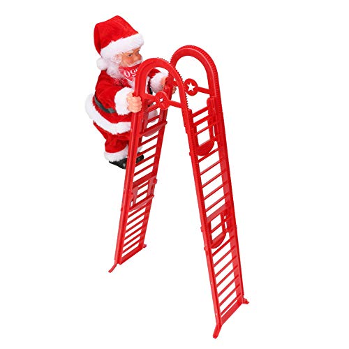 Escalera eléctrica de Escalada de Papá Noel Achort Juguete eléctrico de la Que Sube de Papá Noel,Campanas Musicales eléctricas Escalera de Escalada Juguete de Papá Noel Juguete de Adorno de estatuilla Escalera eléctrica de Escalada de Papá Noel Achort Juguete eléctrico de la Que Sube de Papá Noel,Campanas Musicales eléctricas Escalera de Escalada Juguete de Papá Noel Juguete de Adorno de estatuilla