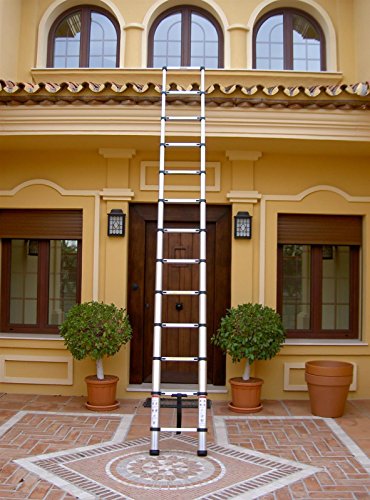 Escalera telescópica 2.9 mtrs. marca Pro-Steps