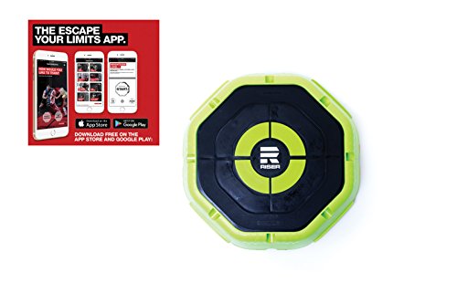 Escape Fitness Escape Riser-Plataforma para Ejercicios aeróbicos, cardiovasculares y plyométricos, Unisex Adulto, Verde, Length and Width: 434mm / 17”. Height: 105mm / 4.1” Escape Fitness Escape Riser-Plataforma para Ejercicios aeróbicos, cardiovasculares y plyométricos, Unisex Adulto, Verde, Length and Width: 434mm / 17”. Height: 105mm / 4.1”