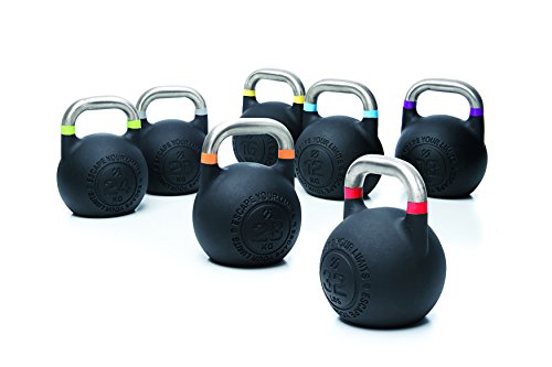 Escape Fitness USA 24kg 2.0 24kg Competition Pro Kettlebell 2.0, Verde, 24 kg/53 LB