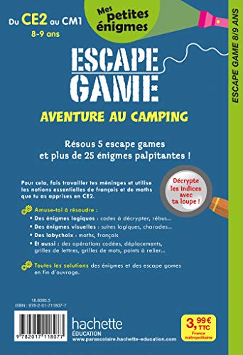 Escape game aventure au camping (Mes petites énigmes)