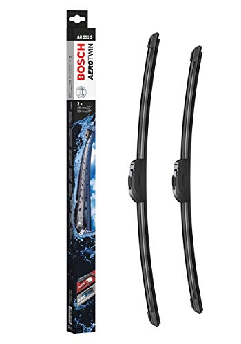 Escobilla limpiaparabrisas Bosch Aerotwin AR551S, Longitud: 550mm/500mm – 1 juego para el parabrisas (frontal) Escobilla limpiaparabrisas Bosch Aerotwin AR551S, Longitud: 550mm/500mm – 1 juego para el parabrisas (frontal)