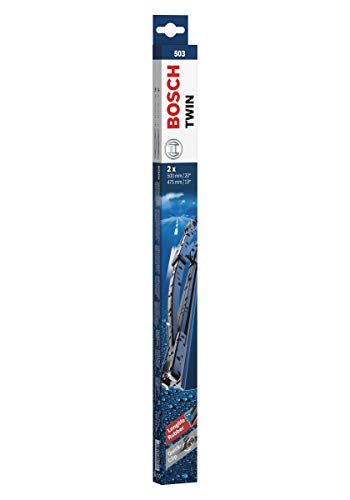 Escobilla limpiaparabrisas Bosch Twin 503, Longitud: 500mm/475mm – 1 juego para el parabrisas (frontal)