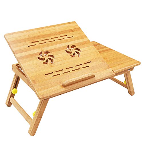 Escritorio De Regazo Bandeja for portátil de escritorio ajustable de inclinación superior de tabla plegable soporta hasta 17 pulgadas de ordenador for interiores y exteriores Adecuado Para Sofá Casero Escritorio De Regazo Bandeja for portátil de escritorio ajustable de inclinación superior de tabla plegable soporta hasta 17 pulgadas de ordenador for interiores y exteriores Adecuado Para Sofá Casero