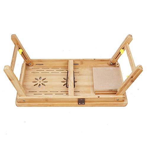 Escritorio De Regazo Portátil Ajustable Soporte de Mesa Que Sirve el Desayuno de inclinación Superior de Tabla Plegable soporta hasta 17 Pulgadas de Ordenador Adecuado para Sofá Casero Escritorio De Regazo Portátil Ajustable Soporte de Mesa Que Sirve el Desayuno de inclinación Superior de Tabla Plegable soporta hasta 17 Pulgadas de Ordenador Adecuado para Sofá Casero