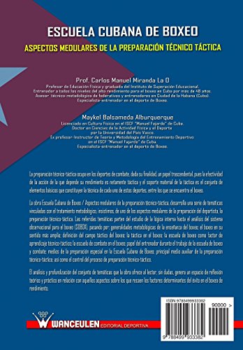 Escuela Cubana de Boxeo: aspectos medulares de la preparaciÑn t_cnica-tàctica: aspectos medulares de la preparacion tecnico-tactica Escuela Cubana de Boxeo: aspectos medulares de la preparaciÑn t_cnica-tàctica: aspectos medulares de la preparacion tecnico-tactica