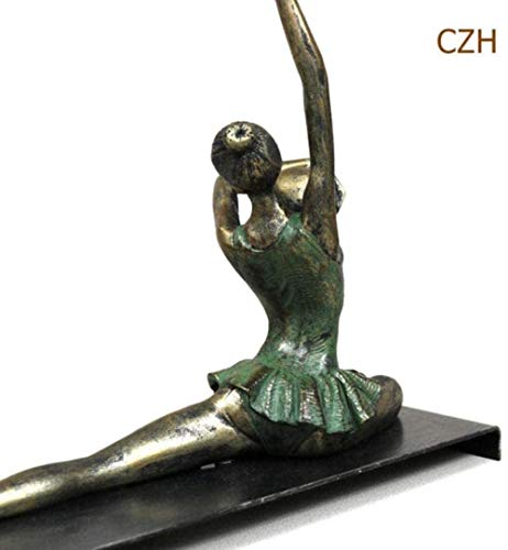Escultura,Estatua Accesorios para El Hogar Escultura Arte Resina Calistenia Escultura Hierro Chica Gimnasia Estatua Premio Recuerdo Regalo De Cumpleaños Adorno Decoración Accesorios