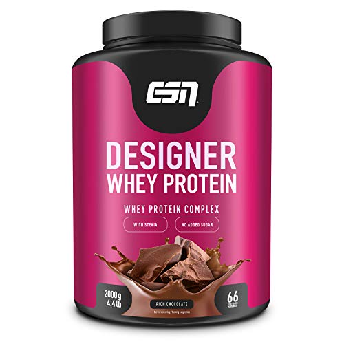ESN Designer Whey Protein, 2000 g Dose (Rich Chocolate) ESN Designer Whey Protein, 2000 g Dose (Rich Chocolate)