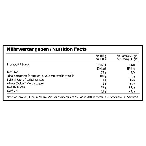 Esn Micellar Casein Natural - 1000 gr