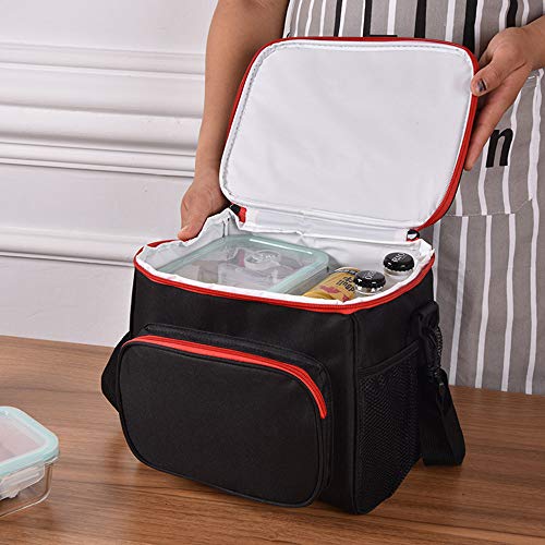 esonmus Bolsa Térmica Comida 10L, Termica Porta Alimentos con Correa Portatil Bolsa de Almuerzo para Adulto Niños Bolsa Nevera Oficina Escuela Viaje (Rojo) esonmus Bolsa Térmica Comida 10L, Termica Porta Alimentos con Correa Portatil Bolsa de Almuerzo para Adulto Niños Bolsa Nevera Oficina Escuela Viaje (Rojo)