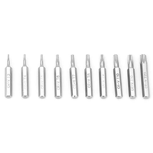 【Especial de Año Nuevo 2021】Puntas de destornillador Pentalobe, 10PCS 4mm T3 / T4 / T5 / T6 / T7 / T8 / T9 / T10 / T15 / T20 Vástago Juego de puntas de destornillador Pentalobe Herramientas de reparac 【Especial de Año Nuevo 2021】Puntas de destornillador Pentalobe, 10PCS 4mm T3 / T4 / T5 / T6 / T7 / T8 / T9 / T10 / T15 / T20 Vástago Juego de puntas de destornillador Pentalobe Herramientas de reparac