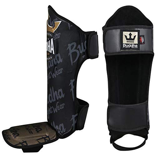 Espinilleras Buddha Top Premium Negras Espinilleras Buddha Top Premium Negras