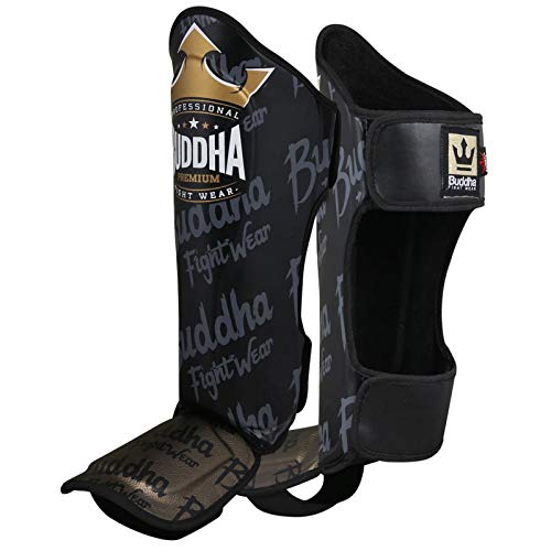 Espinilleras Buddha Top Premium Negras Espinilleras Buddha Top Premium Negras