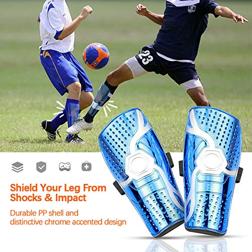 Espinilleras niño Futbol,Espinilleras de fútbol para jóvenes,1 par de Leggins de fútbol Protector de Tobillo de fútbol Ligero y Transpirable para niños de 6 a 12 años Espinilleras niño Futbol,Espinilleras de fútbol para jóvenes,1 par de Leggins de fútbol Protector de Tobillo de fútbol Ligero y Transpirable para niños de 6 a 12 años