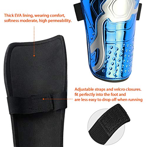 Espinilleras niño Futbol,Espinilleras de fútbol para jóvenes,1 par de Leggins de fútbol Protector de Tobillo de fútbol Ligero y Transpirable para niños de 6 a 12 años Espinilleras niño Futbol,Espinilleras de fútbol para jóvenes,1 par de Leggins de fútbol Protector de Tobillo de fútbol Ligero y Transpirable para niños de 6 a 12 años