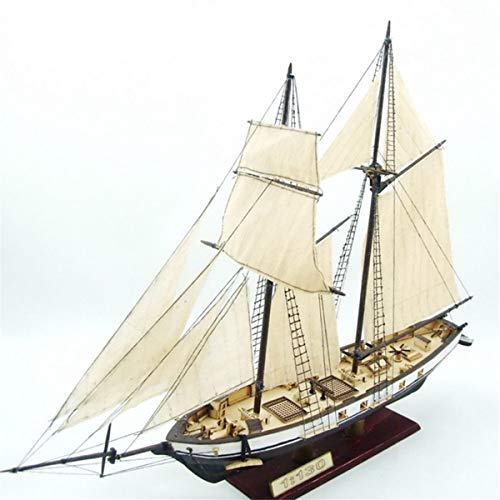 EsportsMJJ 380X130X270Mm Diy Barco Conjunto Modelo Kits Clásico Madera Vela Barcos Escala Modelo Decoración EsportsMJJ 380X130X270Mm Diy Barco Conjunto Modelo Kits Clásico Madera Vela Barcos Escala Modelo Decoración
