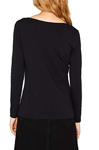 Esprit 999ee1k816 Camisa Manga Larga, Negro (Black 001), Medium para Mujer Esprit 999ee1k816 Camisa Manga Larga, Negro (Black 001), Medium para Mujer