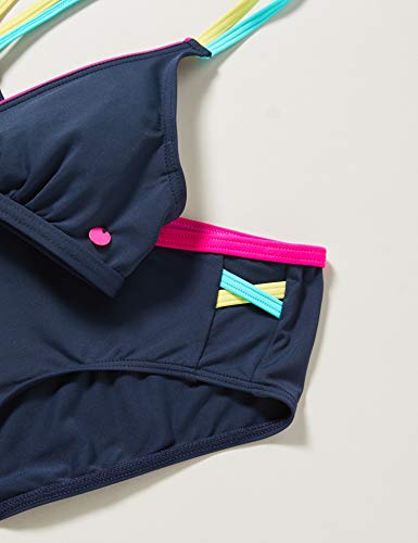 ESPRIT Hyde Beach Yg Bustier+hipster Short Juego de bikini,MARINO 2 ( 401 ) , 164 para Niñas ESPRIT Hyde Beach Yg Bustier+hipster Short Juego de bikini,MARINO 2 ( 401 ) , 164 para Niñas