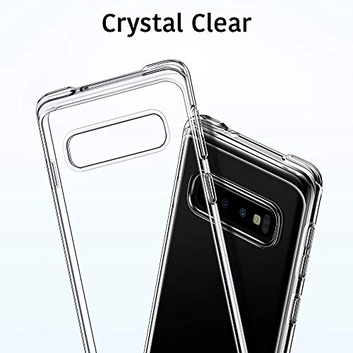 ESR Funda Essential Guard Clear Compatible con Samsung Galaxy S10, Funda de Silicona Suave con Parachoques Reforzados, Protección contra Rayones y Golpes para Samsung Galaxy S10 - Transparente