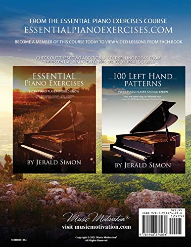 Essential Jazz Piano Exercises Every Piano Player Should Know: Learn jazz basics, including blues scales, ii-V-I chord progressions, modal jazz ... riffs, and more (Essential Piano Exercises)