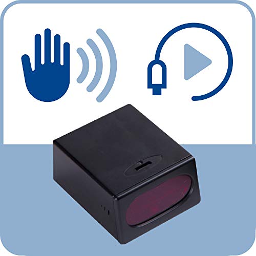 Estacionario Fijo USB Profesional Automático Automático Barcode Scanner Escaneo Barcode Lector de código de barras Negro Avanzado Carcasa metálica